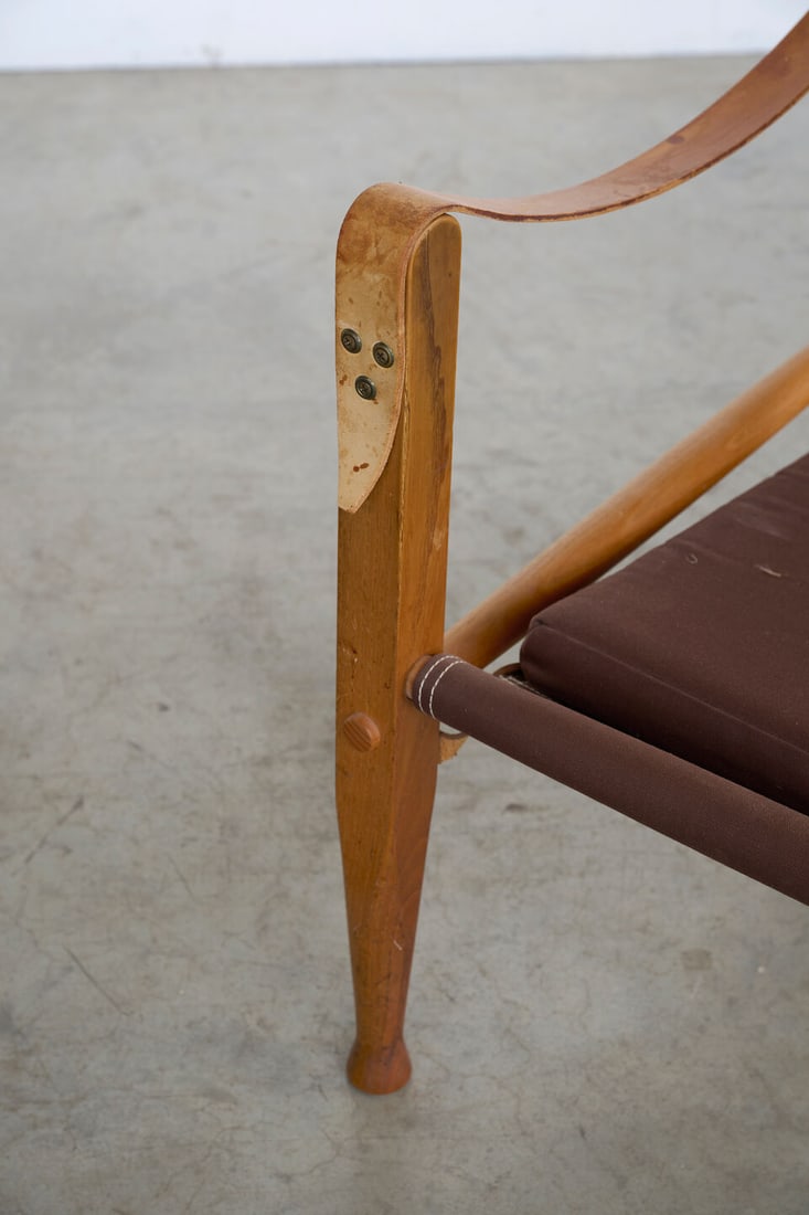 KAARE KLINT (1888-1954 Paire de fauteuils KK47000 dits Safari - 2