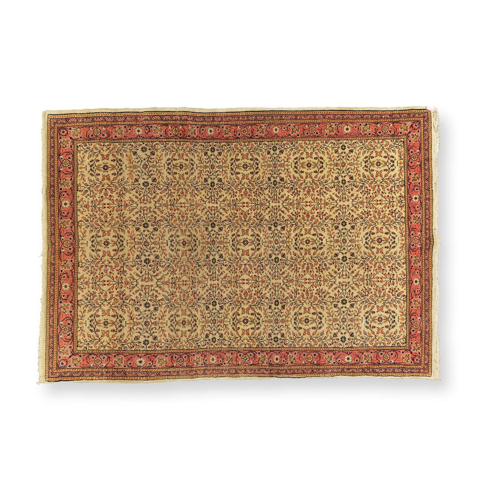 TRAVAIL BERBÈRE Tapis: TRAVAIL BERBÈRE Tapis Circa 1970 Laine L: 178 cm. (70 in.); P: 123 cm. (48.1/2 in.) A Berber rug in wool pile circa 1970. For further information on this lot please visit Bonhams.com For