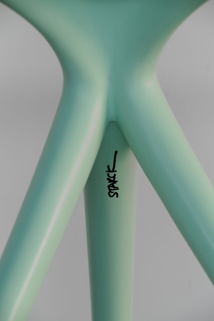 PHILIPPE STARCK (1949) Tabouret W.W. - 2