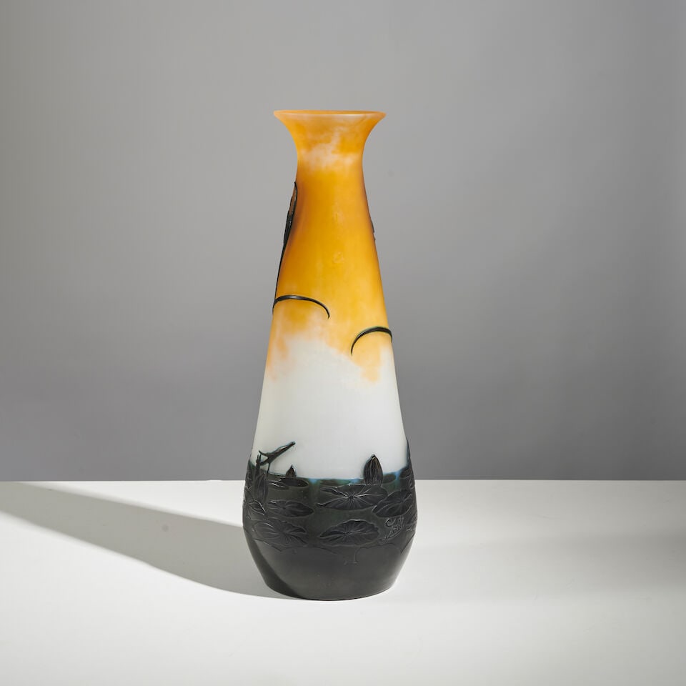 ÉTABLISSEMENTS GALLÉ (1904-1936) Vase de forme balustre - 3