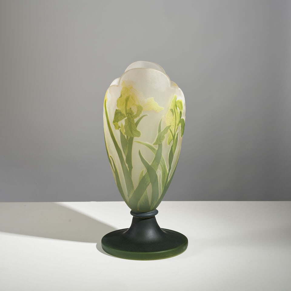 ÉTABLISSEMENTS GALLÉ (1904-1936) Vase sur piédouche - 2