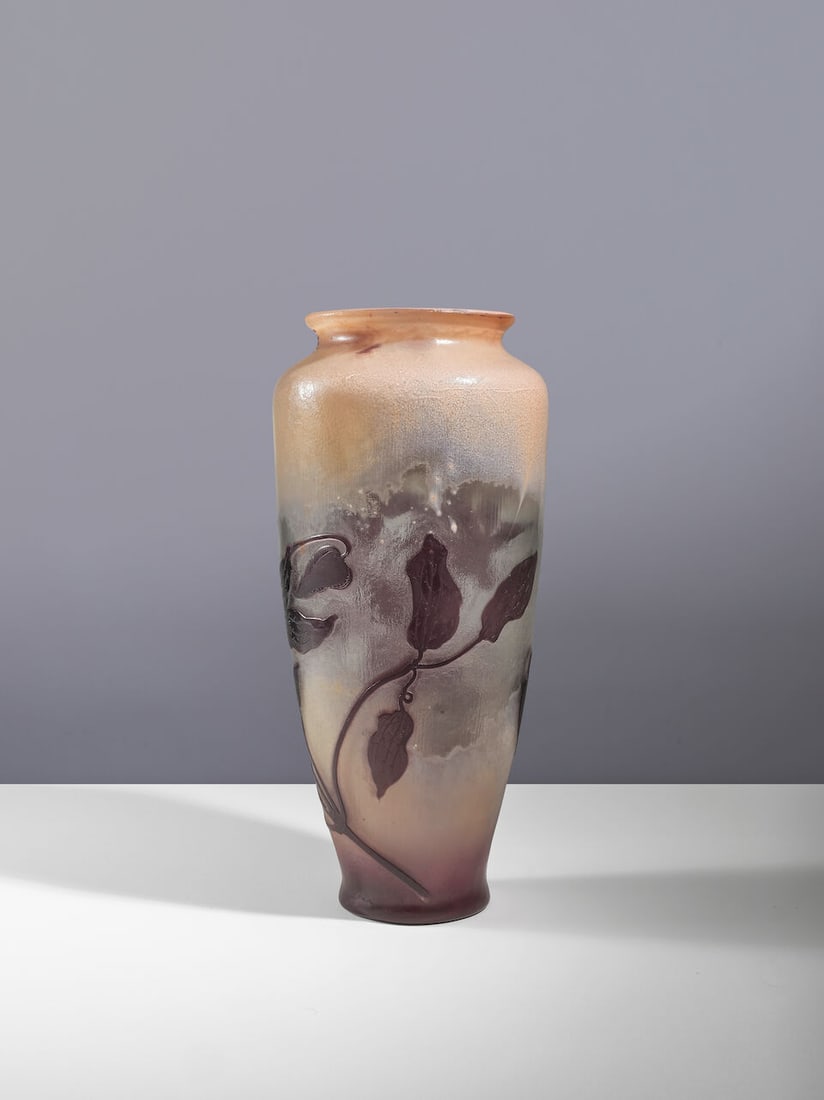 ÉTABLISSEMENTS GALLÉ (1904-1936) Vase de forme balustre - 2