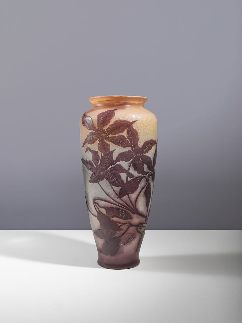 ÉTABLISSEMENTS GALLÉ (1904-1936) Vase de forme balustre - 4