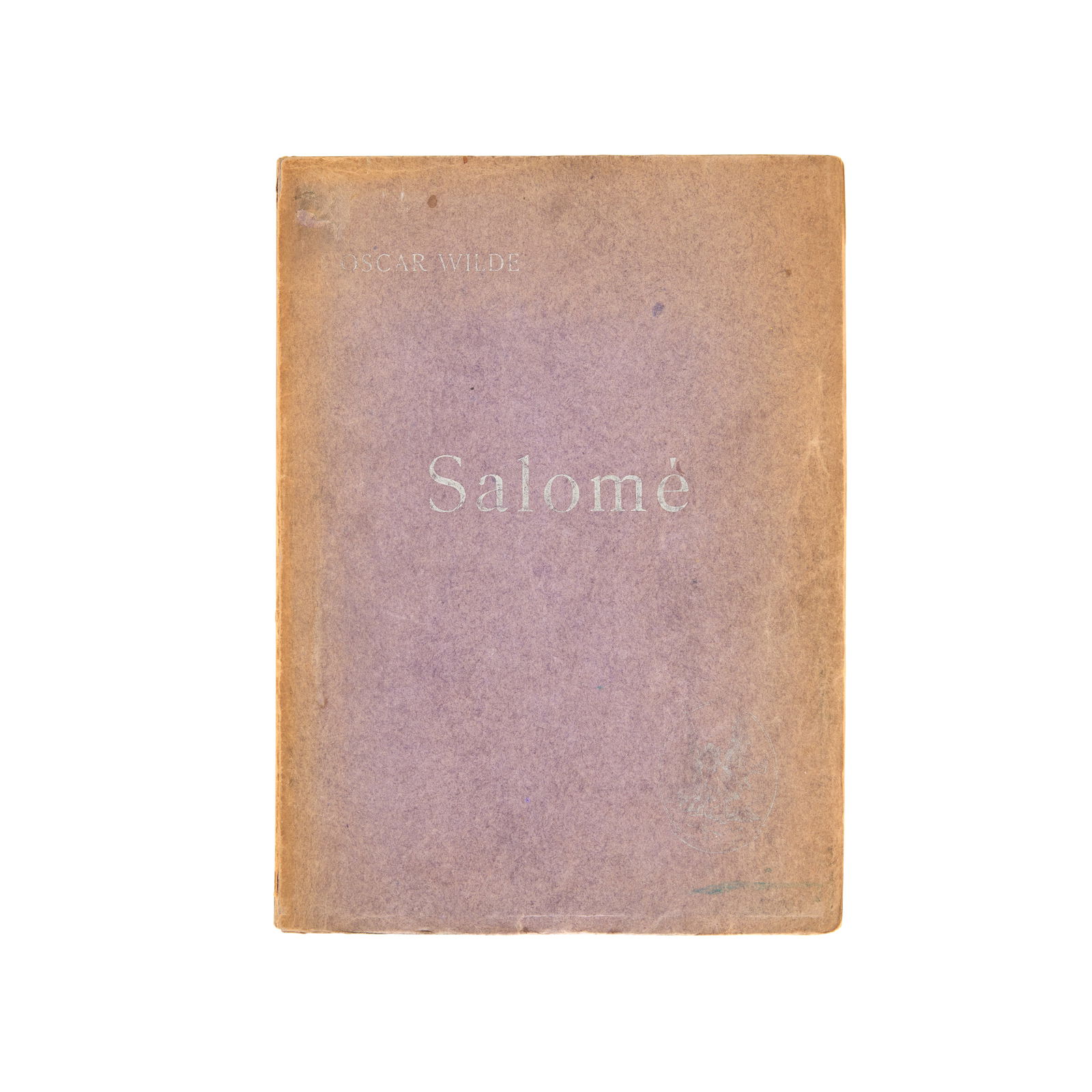 WILDE (OSCAR) Salomé: drame en un acte, FIRST EDITION, [LIMITED TO 600 COPIES], WITH 2-PAGE... (1 of 1)