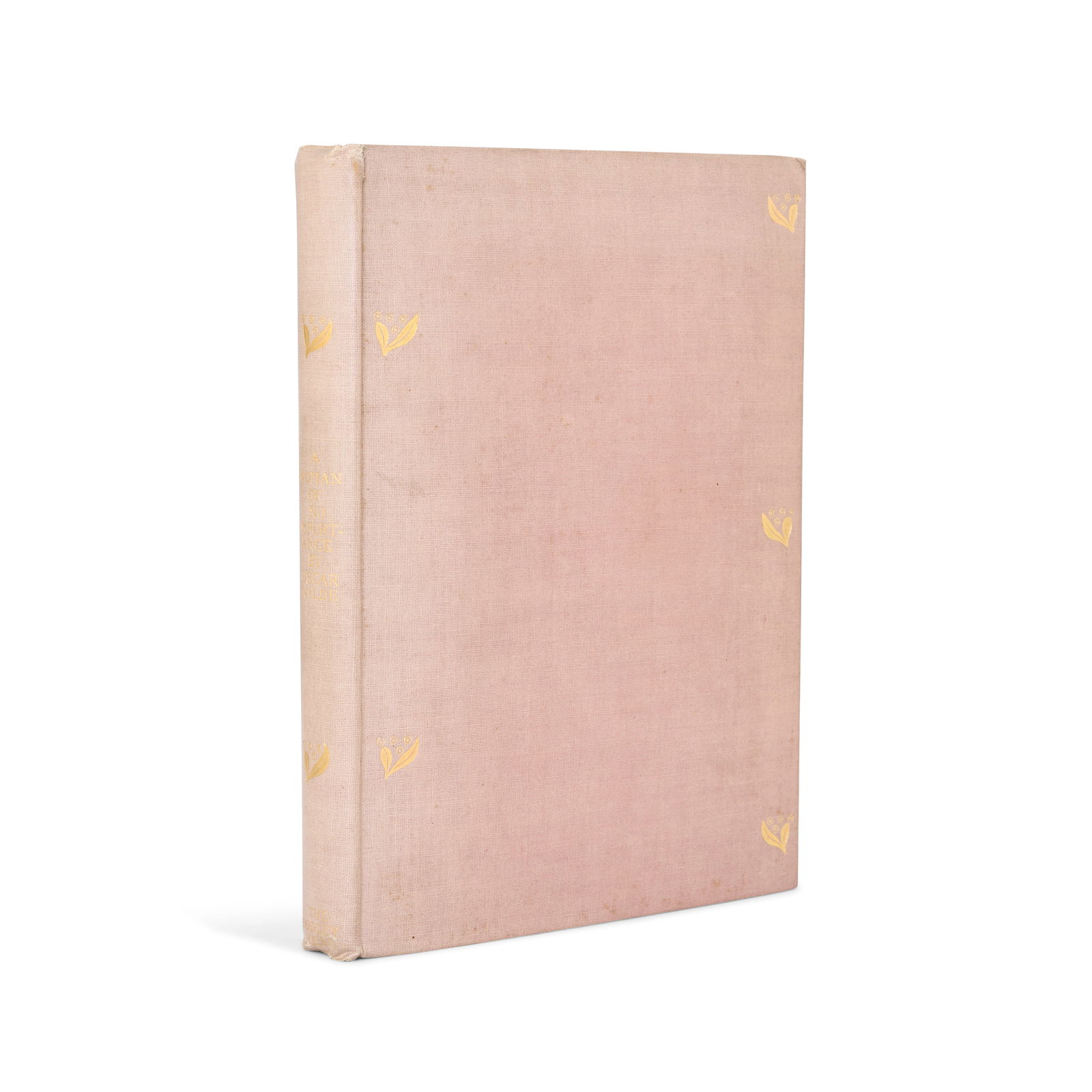 WILDE (OSCAR) A Woman of No Importance, FIRST EDITION, [LIMITED TO 500 COPIES], John Lane, 1894: WILDE (OSCAR) A Woman of No Importance, FIRST EDITION, [LIMITED TO 500 COPIES], publisher's decorative lilac cloth gilt designed by Charles Shannon, spine ends turned and slightly frayed, uneven fadi