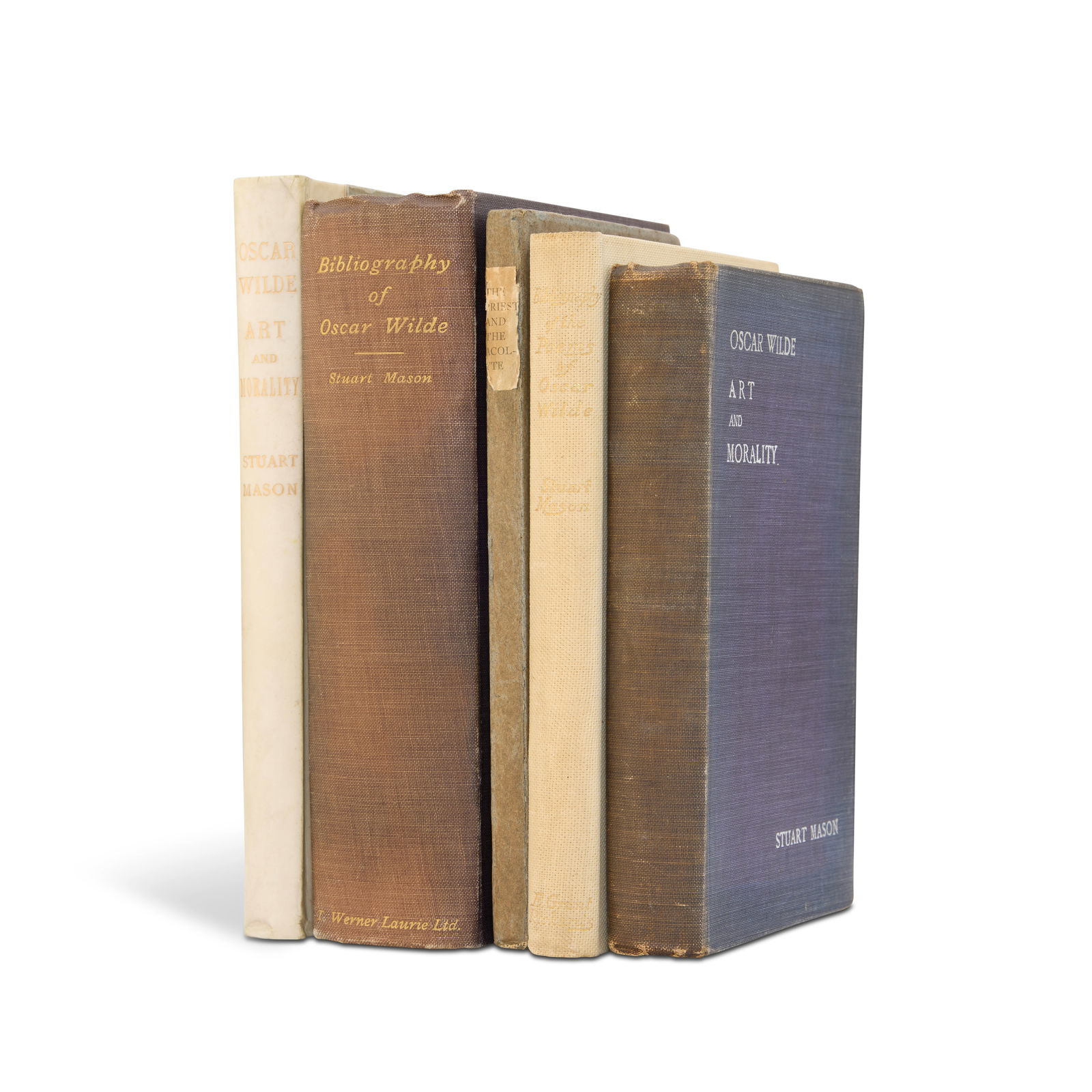 MASON (STUART, pseudonym of C.S. Millard) A Bibliography of Poems of Oscar Wilde; Oscar Wilde: A... (1 of 1)