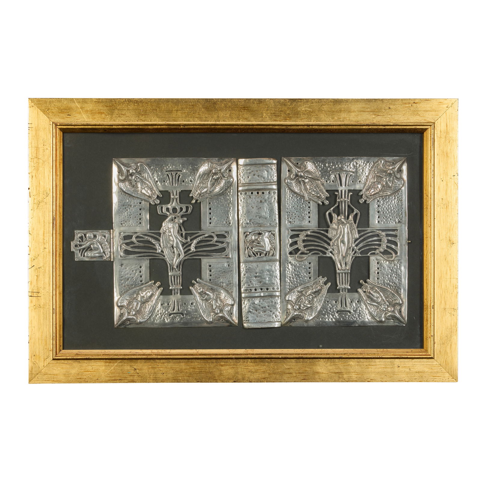 BOOKBINDING - ART NOUVEAU SIMPSON (M. LILIAN, designer) An electroplate book binding designed fo... (1 of 1)