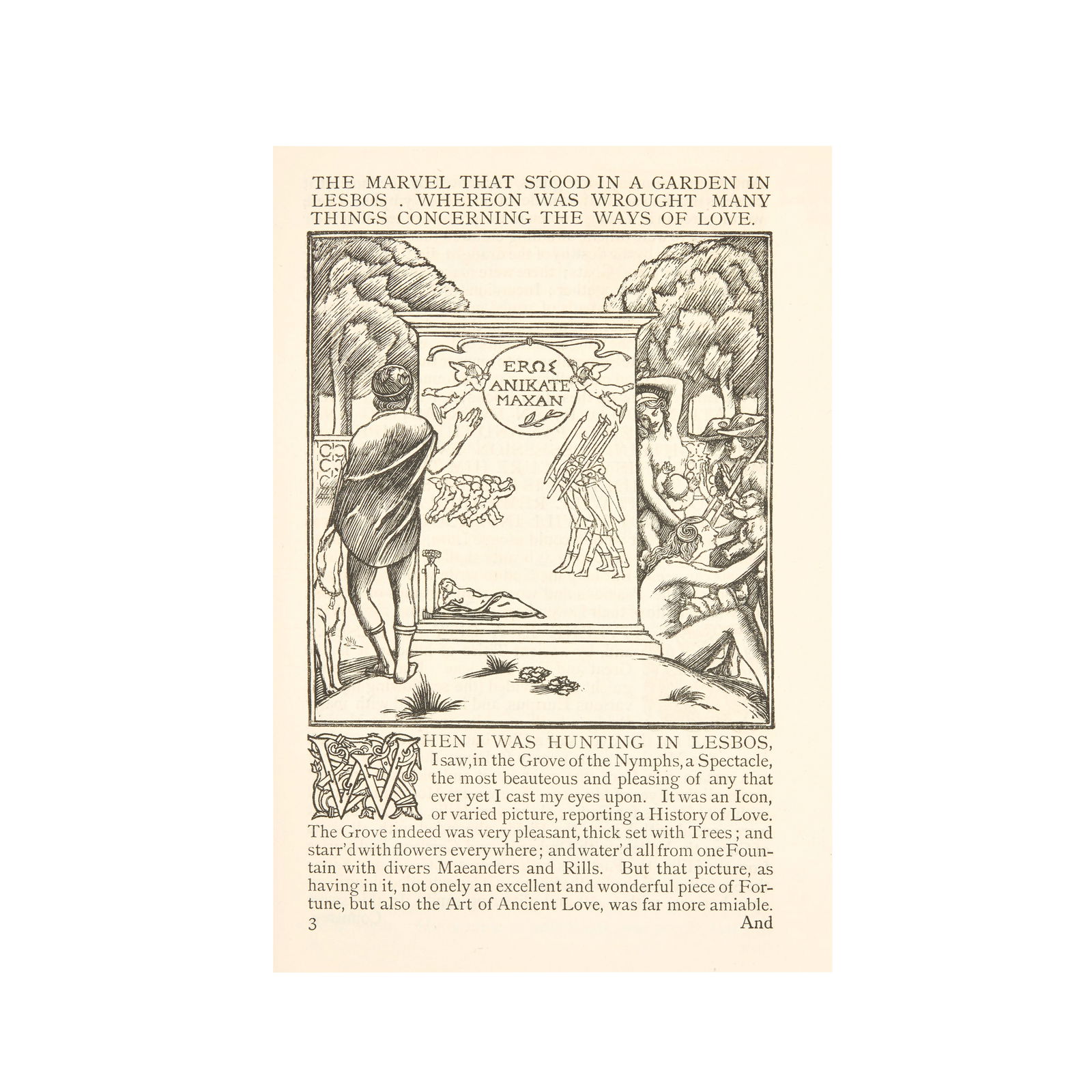 RICKETTS (CHARLES) - VALE PRESS Daphnis and Chloe, A Most Sweet and Pleasant Pastoral Romance fo... (1 of 1)