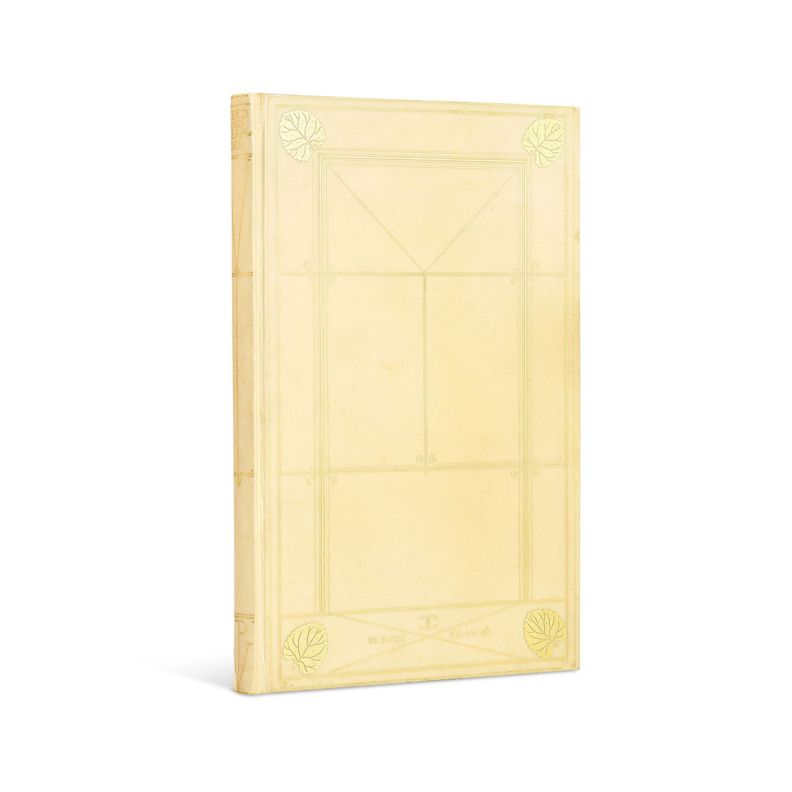 RICKETTS (CHARLES) - VALE PRESS MARLOWE (CHRISTOPHER) AND GEORGE CHAPMAN. Hero and Leander, LIMI...: RICKETTS (CHARLES) - VALE PRESS MARLOWE (CHRISTOPHER) AND GEORGE CHAPMAN. Hero and Leander, LIMITED TO 220 COPIES, frontispiece and 6 woodcut illustrations, and decorations by Charles Ricketts and Ch