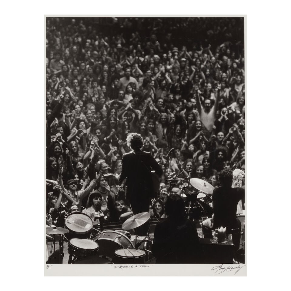 George Kalinsky (1936-2025): A Moment in Time: Bob Dylan[Madison Square Garden, 1974] (1 of 3)