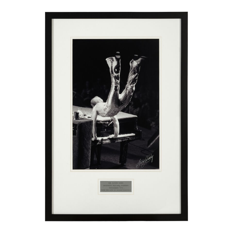 George Kalinsky (1936-2025): Sir Elton John[Madison Square Garden, November 1974] - 3