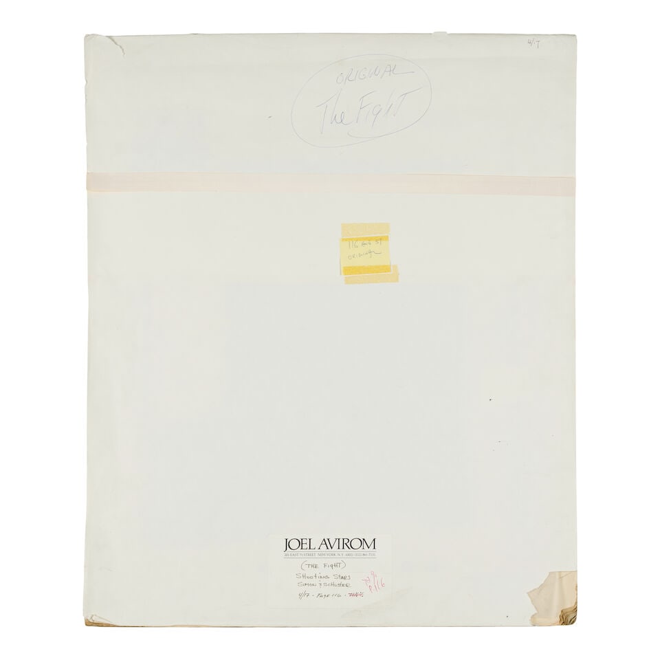 George Kalinsky (1936-2025): Original Photographic Layout for Fight of the Century, Ali vs. Fraz... - 2