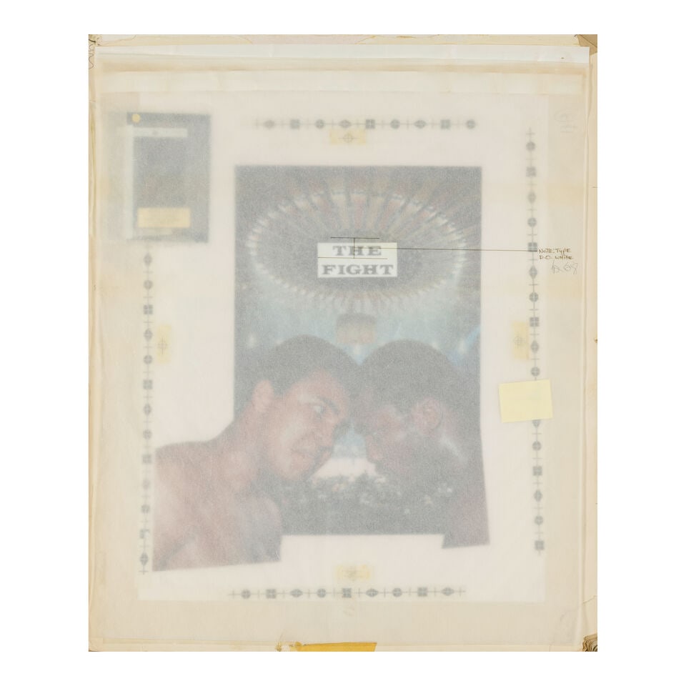 George Kalinsky (1936-2025): Original Photographic Layout for Fight of the Century, Ali vs. Fraz... - 3