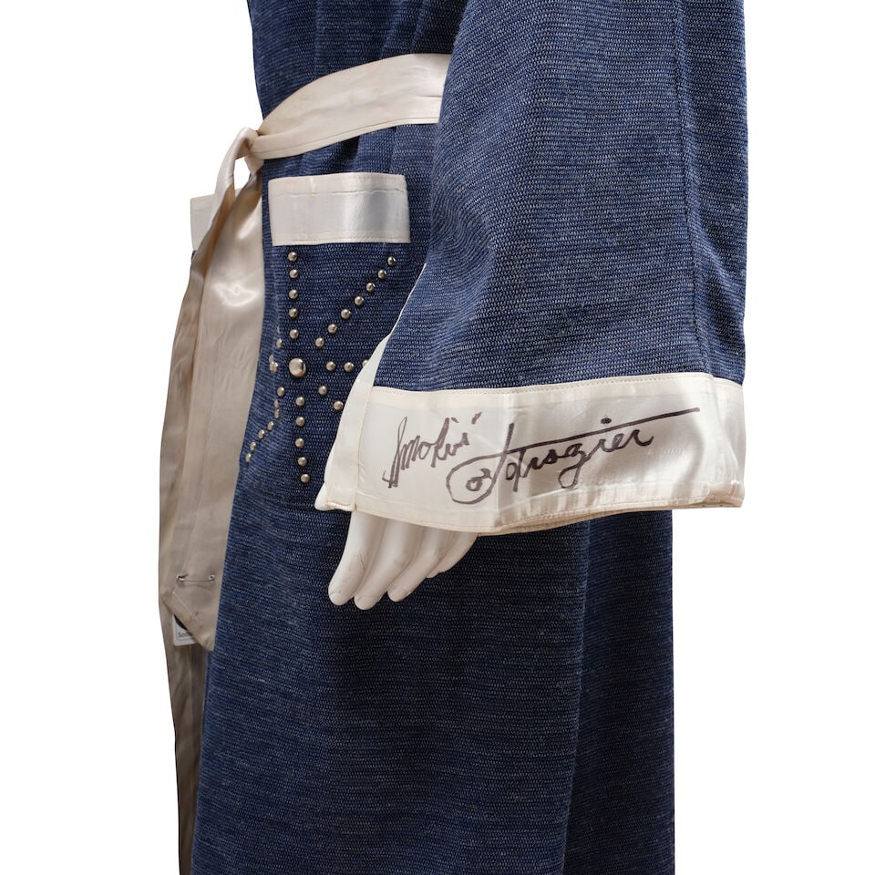 Joe Frazier's Fight Worn Robe From the Thrilla in Manila, Ali vs. Frazier [Araneta Coliseum, Cub... - 3