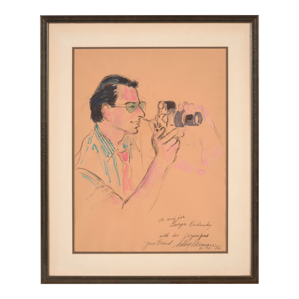LeRoy Neiman (1921-2012): Three Portraits of George Kalinsky - 3