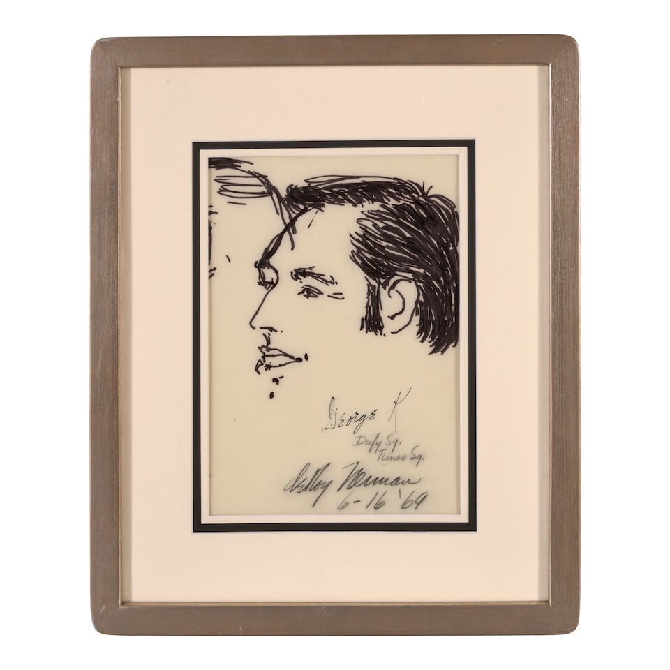 LeRoy Neiman (1921-2012): Three Portraits of George Kalinsky - 5