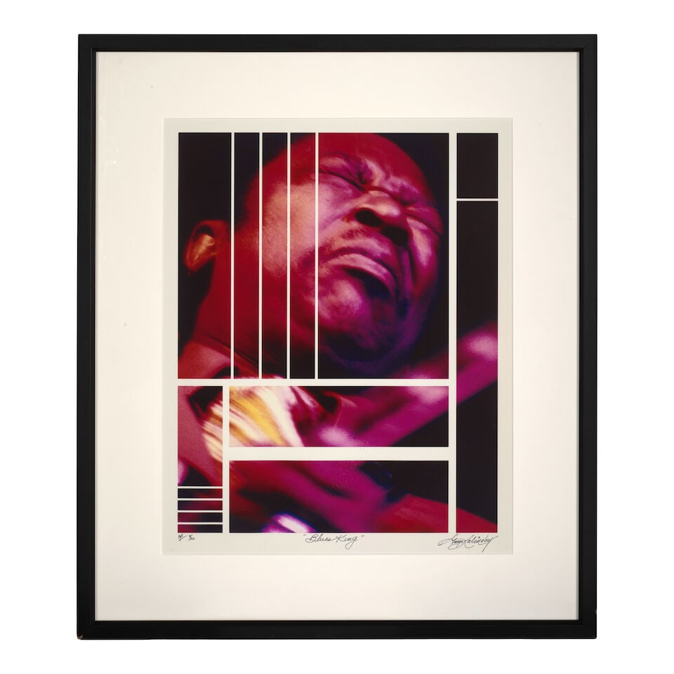 George Kalinsky (1936-2025): Blues King: B.B. King[circa 1972] - 2