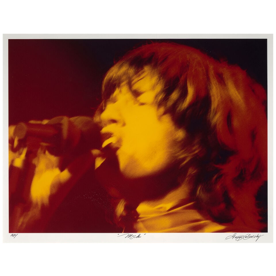 George Kalinsky (1936-2025): Mick: Mick Jagger (1 of 3)