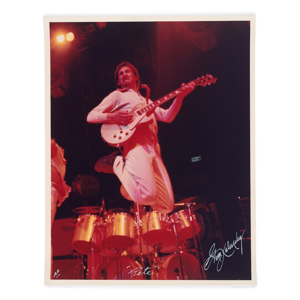George Kalinsky (1936-2025): Pete: Pete Townsend[Madison Square Garden, 1970s] (1 of 1)