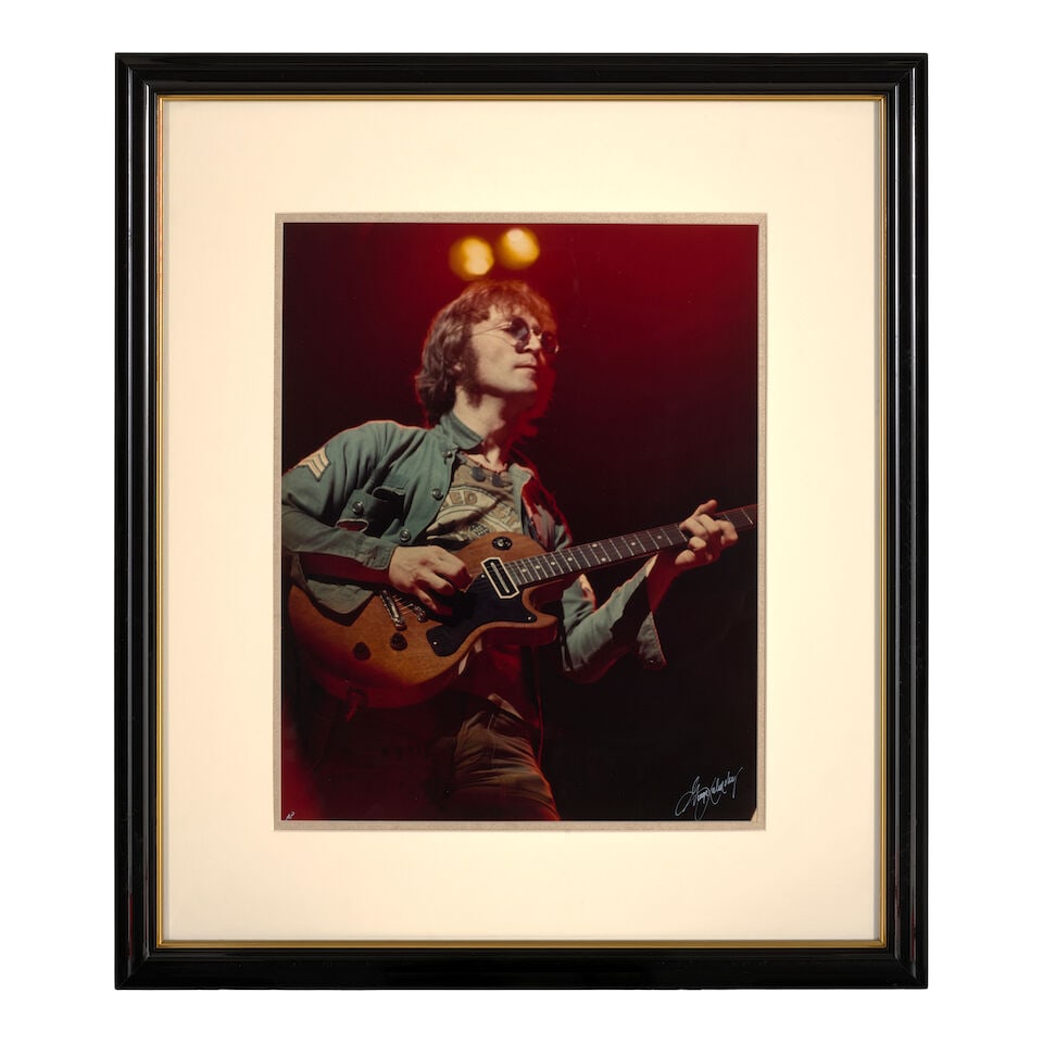 George Kalinsky (1936-2025): John Lennon[Madison Square Garden, 1972] - 2