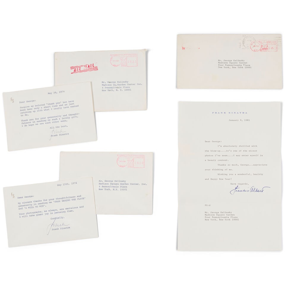 George Kalinsky (1936-2025): The Chairman: Frank Sinatra[1974] - 4