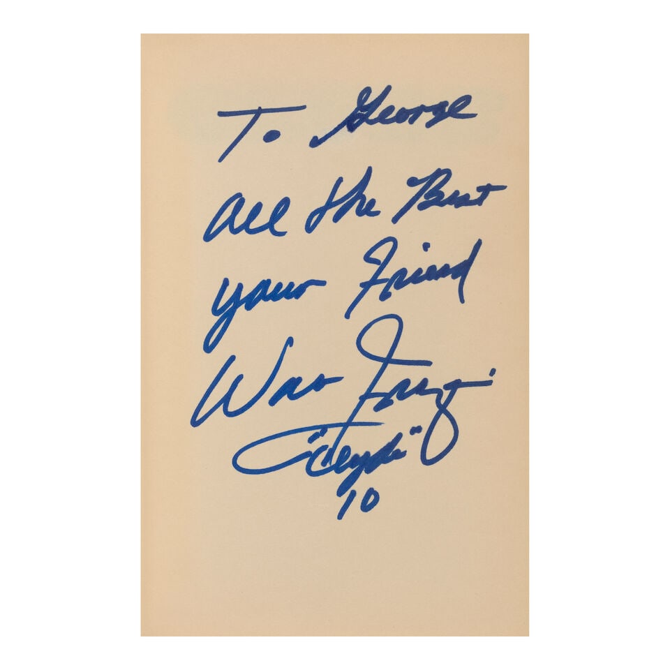 A Group of Six Sports Related Books Inscribed to George Kalinsky - 6