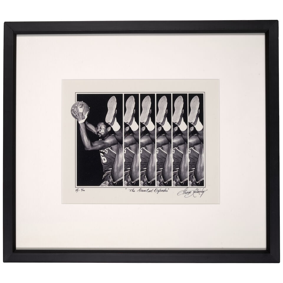 George Kalinsky (1936-2025): Bill Russell: Three Photographs - 2