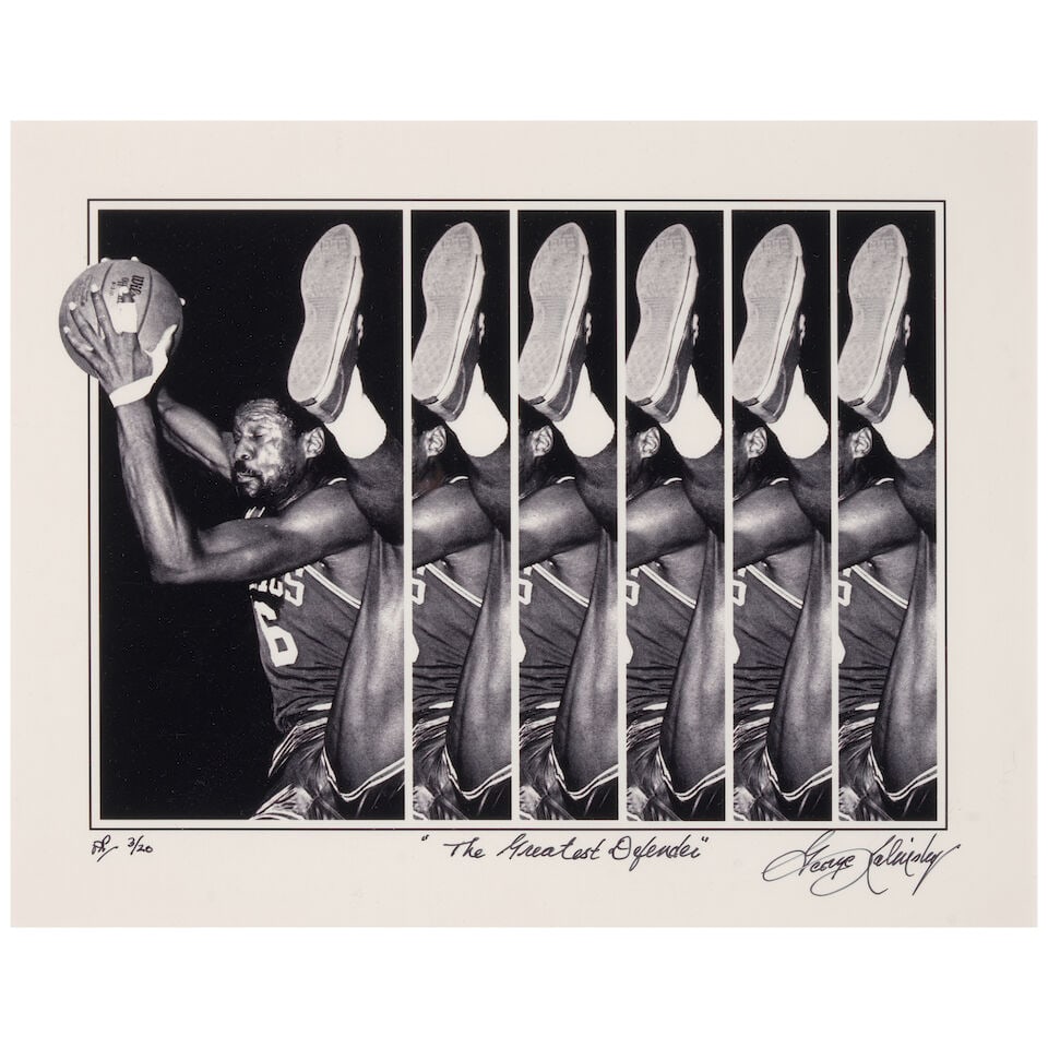 George Kalinsky (1936-2025): Bill Russell: Three Photographs - 6