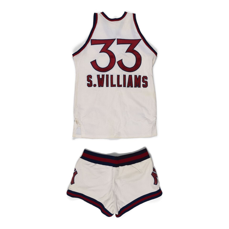 A Sly Williams New York Knicks Game Issue Jersey and ShortsMid-1970s - 2