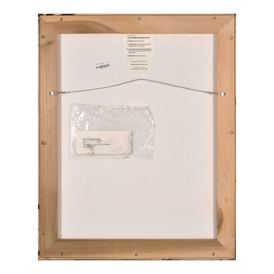 George Kalinsky (1936-2025): M.V.P.: Magic Johnson[All-Star Game, Orlando Arena, 1992] - 3