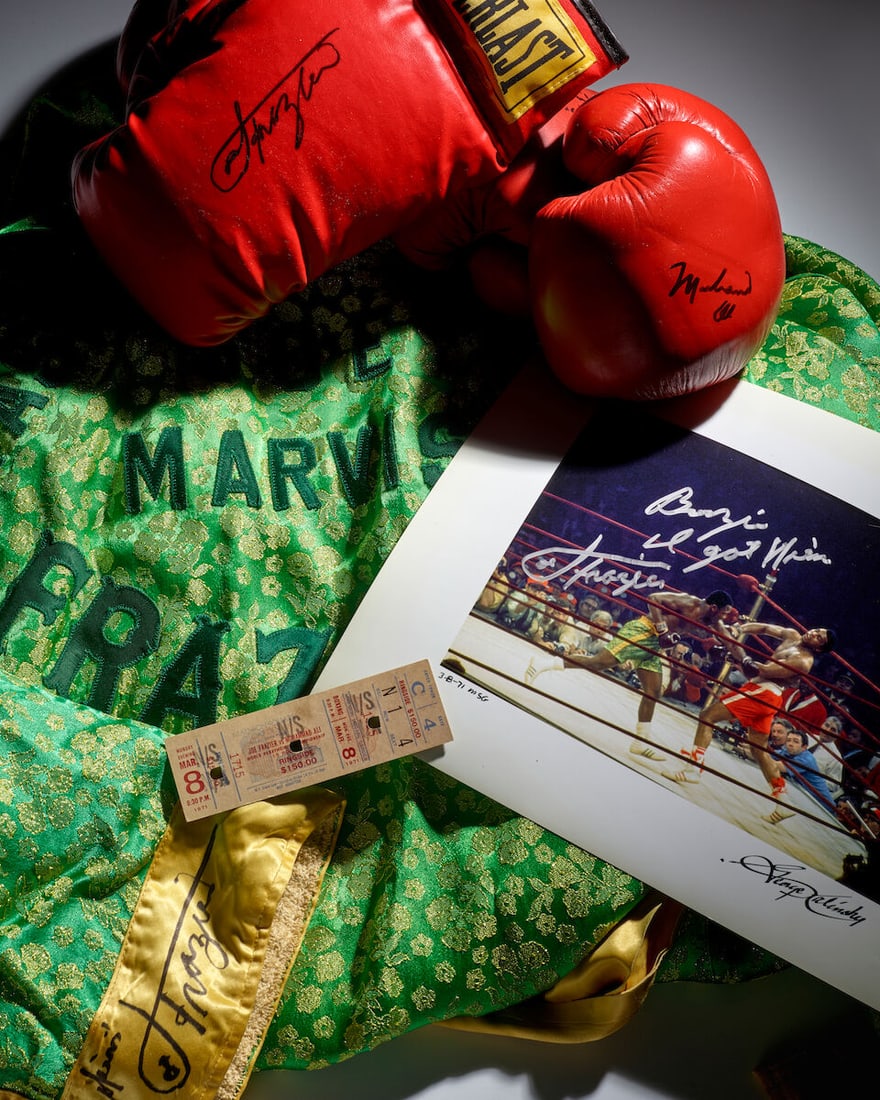 Joe Frazier's Weigh-in Robe From Fight of the Century, Ali vs. Frazier [Madison Square Garden, M... - 2