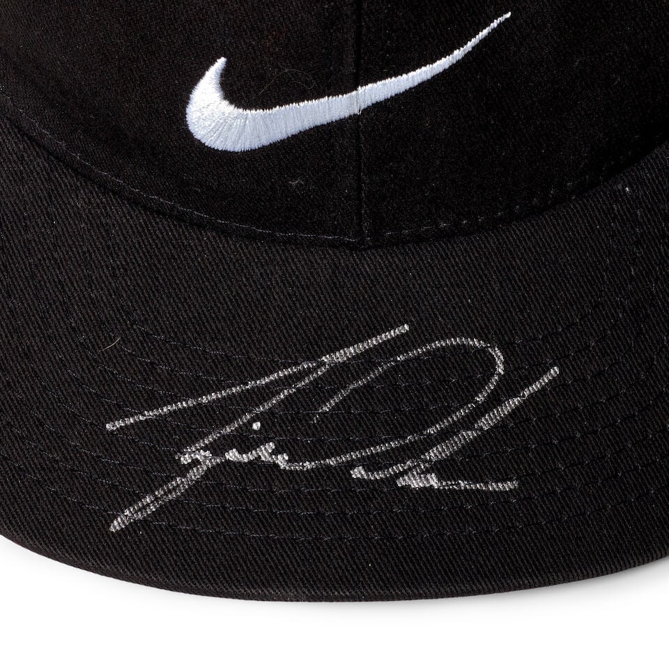 A Nike Baseball Cap Signed by Tiger Woods - 2