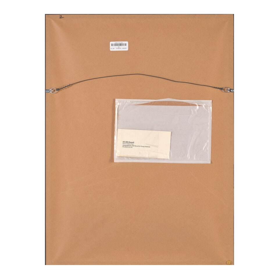 George Kalinsky (1936-2025): Bill Russell[Boston Celtics vs. Detroit Pistons, Madison Square Gar... - 3