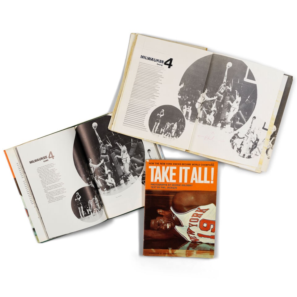 Three Copies of Phil Jackson's Take it All![New York: The Macmillan Company, 1970] (1 of 4)