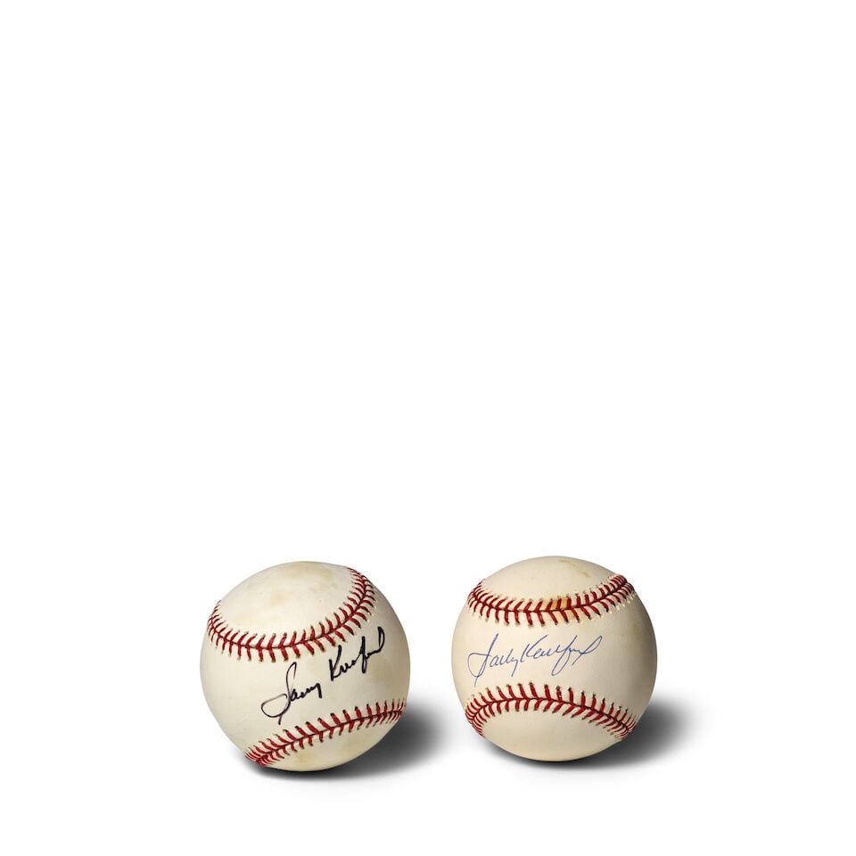 Two Baseballs Signed by Sandy Koufax (1 of 2)