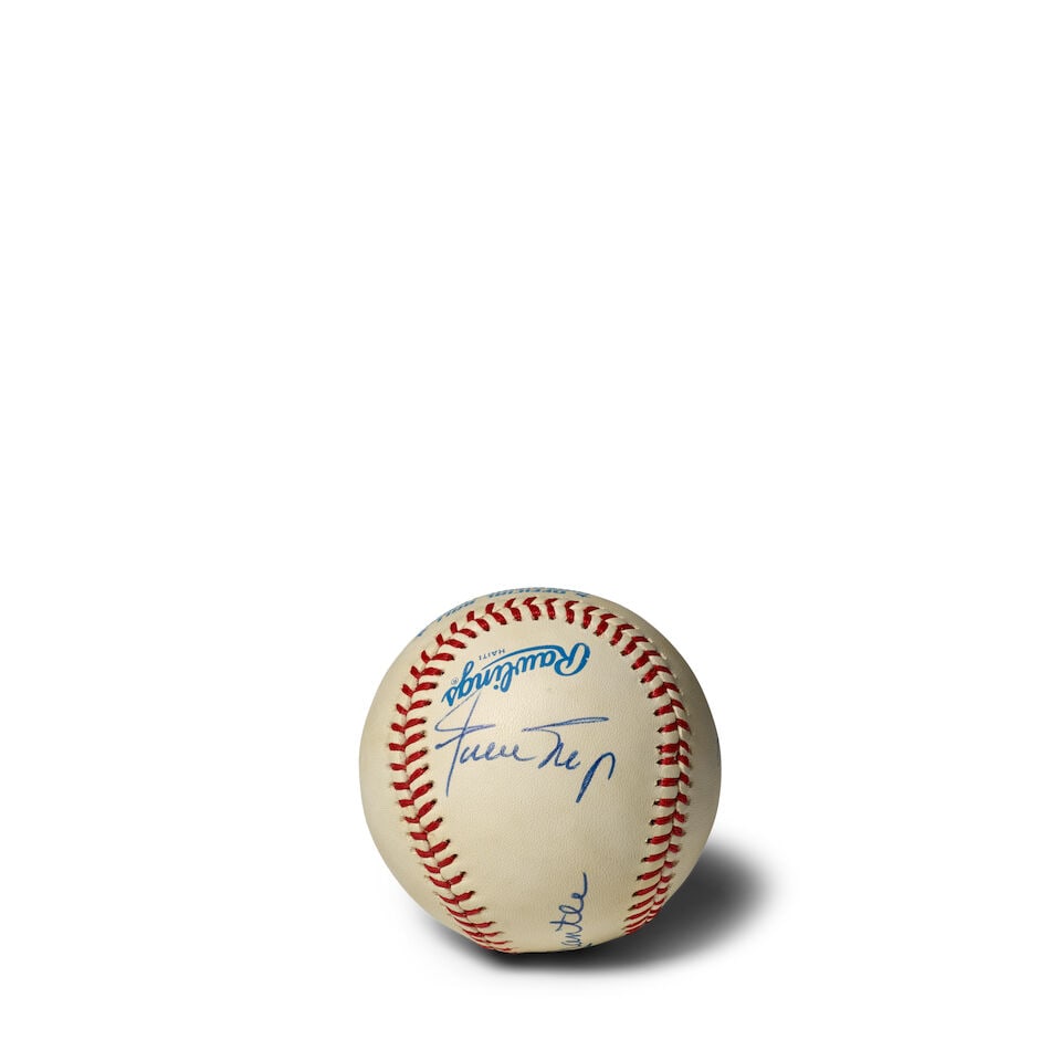 A Baseball Signed by Mickey Mantle, Willie Mays, and Duke Snider - 2