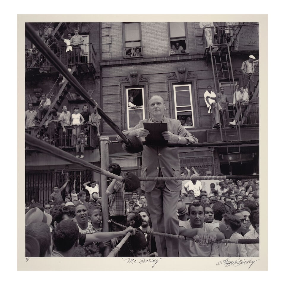 George Kalinsky (1936-2025): Mr. Boxing: John Condon[Harlem, New York City, 1967] (1 of 4)