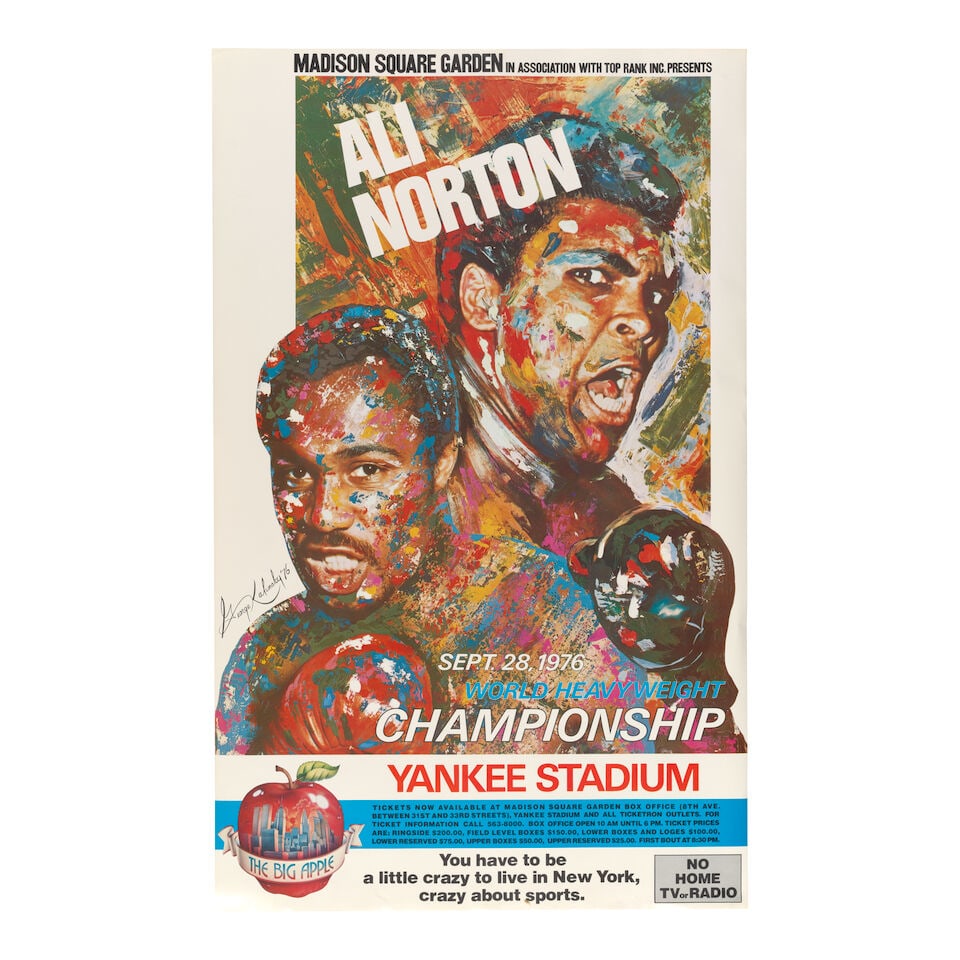 George Kalinsky (1936-2025): Muhammad Ali, From the Ali vs. Norton Fight[Yankee Stadium, Septemb... - 2
