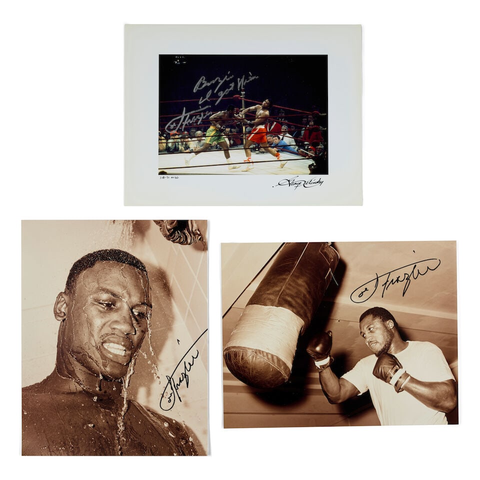 George Kalinsky (1936-2025): Joe Frazier: Three Photographs[one 1972] (1 of 1)