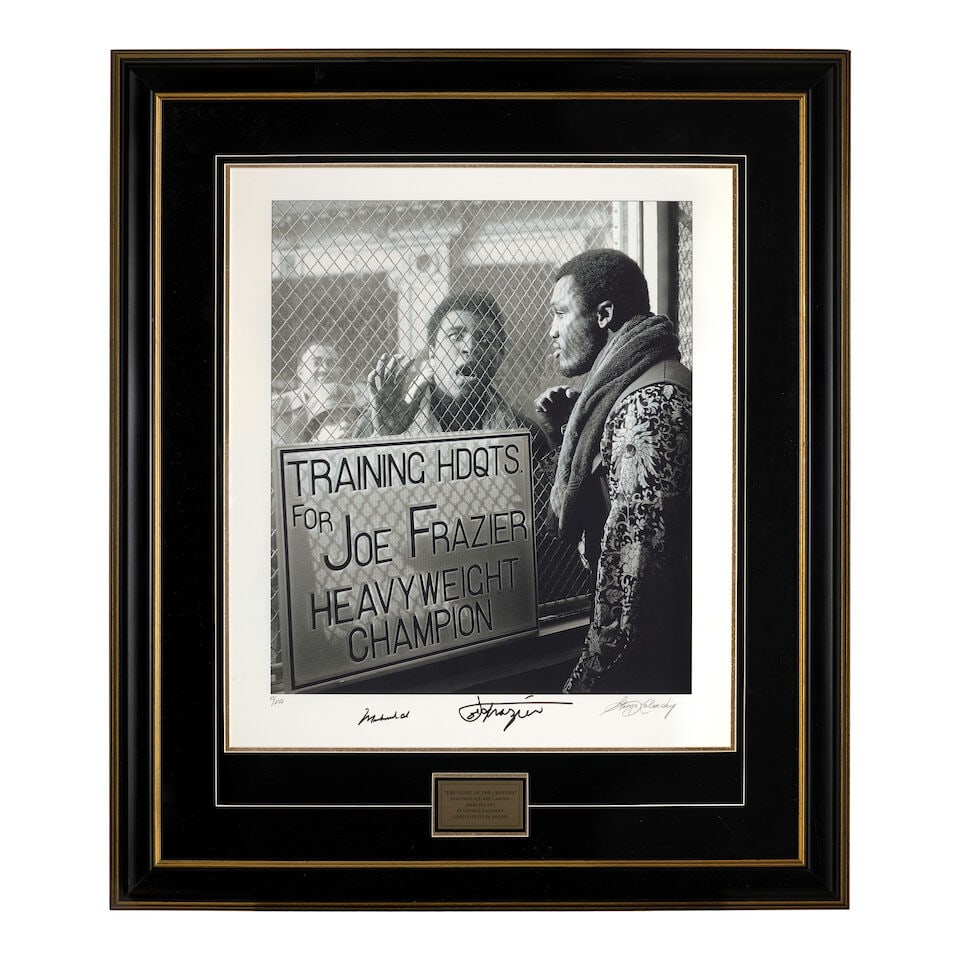 A Pair of Boxing Gloves Signed by Joe Frazier - 2