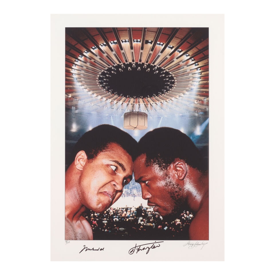 George Kalinsky (1936-2025): Fight of the Century, Ali vs. Frazier[Madison Square Garden, March ... (1 of 3)
