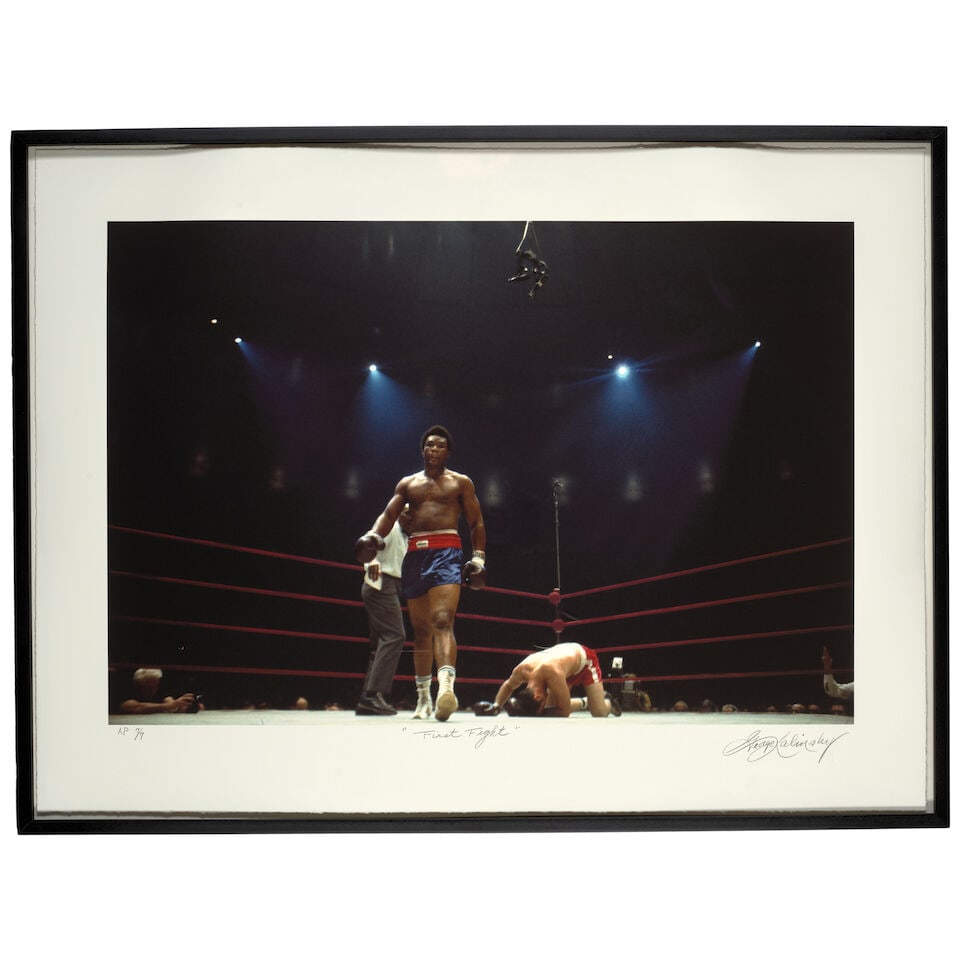 George Kalinsky (1936-2025): First Fight (George Foreman KO's First Opponent, 1969)[Madison Squa... - 2