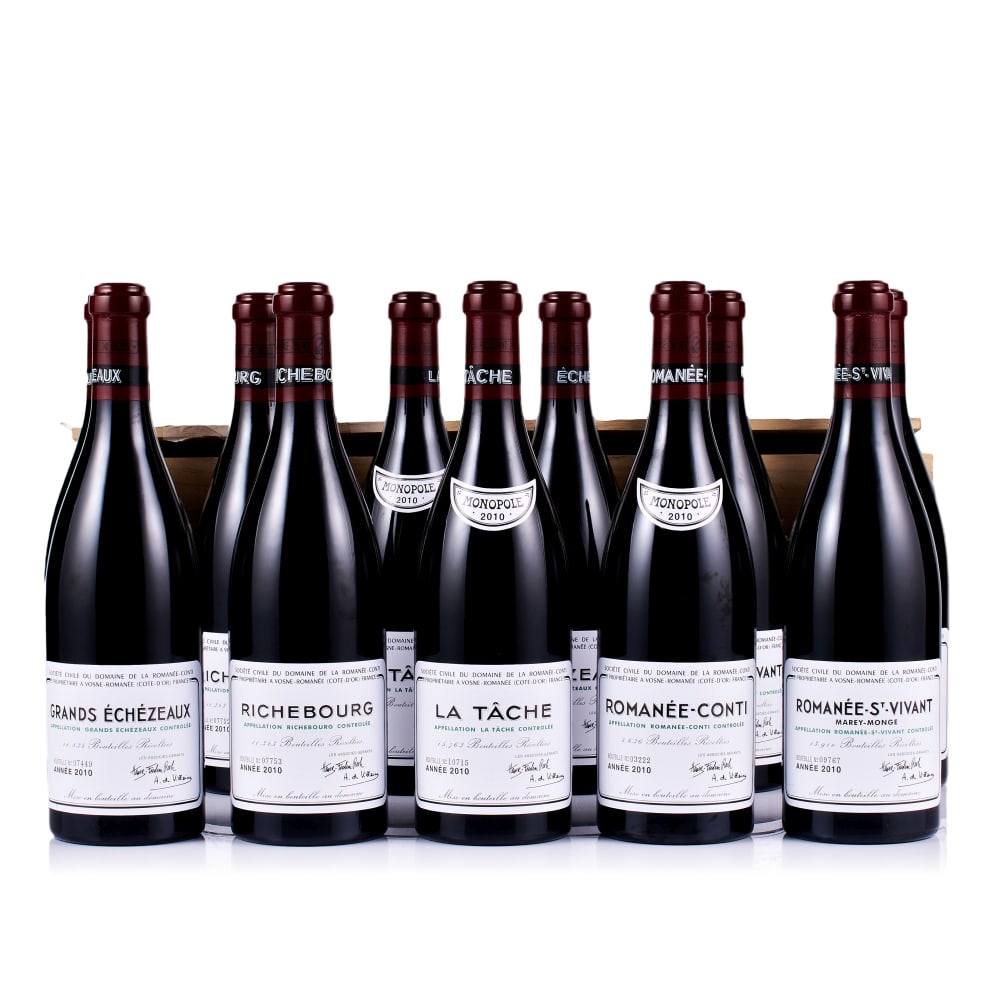 Domaine de la Romanée-Conti, Assortment Case, 2010 (11 x 750ml) (1 of 1)