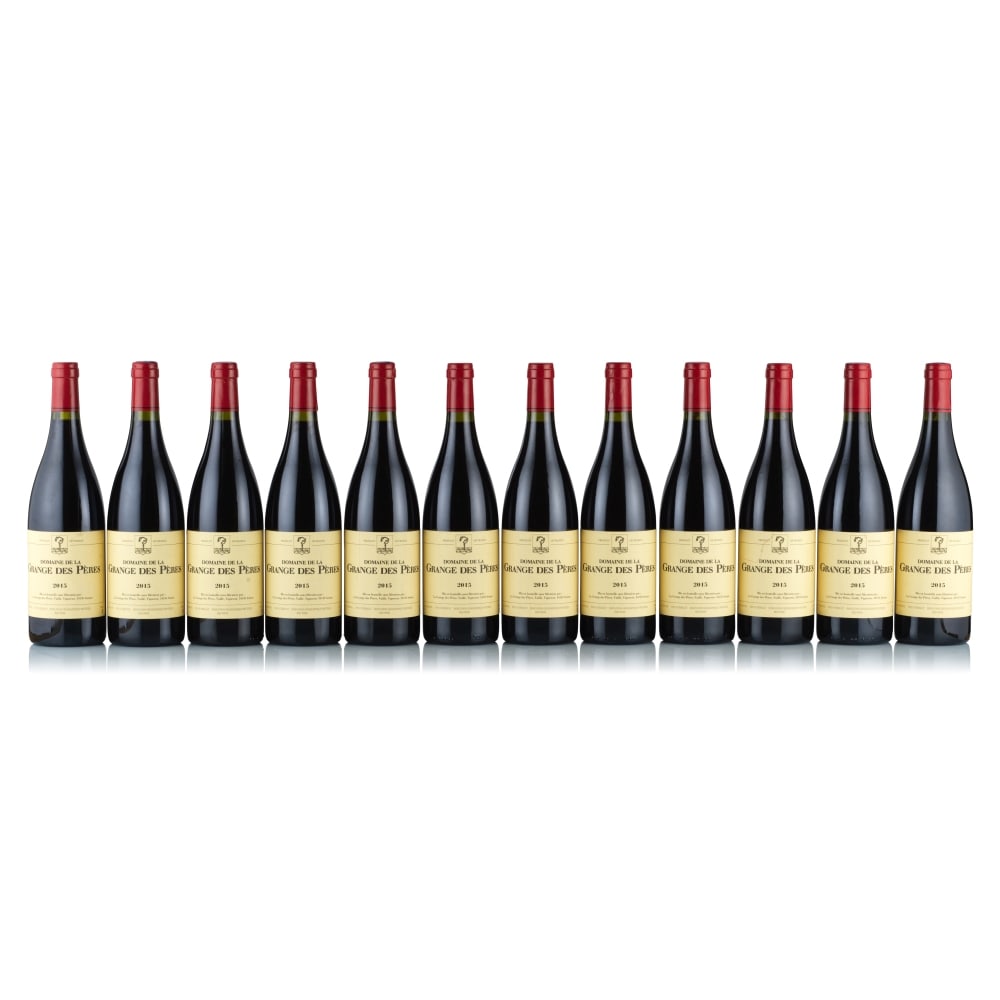 Domaine de la Grange des Pères, 2015 (12 x 750ml): Domaine de la Grange des Pères, 2015 (12 x 750ml) Region: Languedoc Fill Level: excellent Capsule: ok Cork: ok Label: 5x marked, 7x good appearance Packaging: 2x neutral cartons This lot is subje