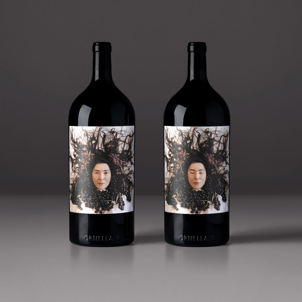 Ornellaia, 'La Vitalità', 1 Imperial N°5/10 & 1 Imperial N°6/10 Matching Set of A...: Ornellaia, La 'Vitalità', 1 Imperial N°5/10, Made & Signed by Marina Abramović, 2023 (1 x 6 liter) Ornellaia, La 'Vitalità', 1 Imperial N°6/10, Made & Signed by Marina Abramov