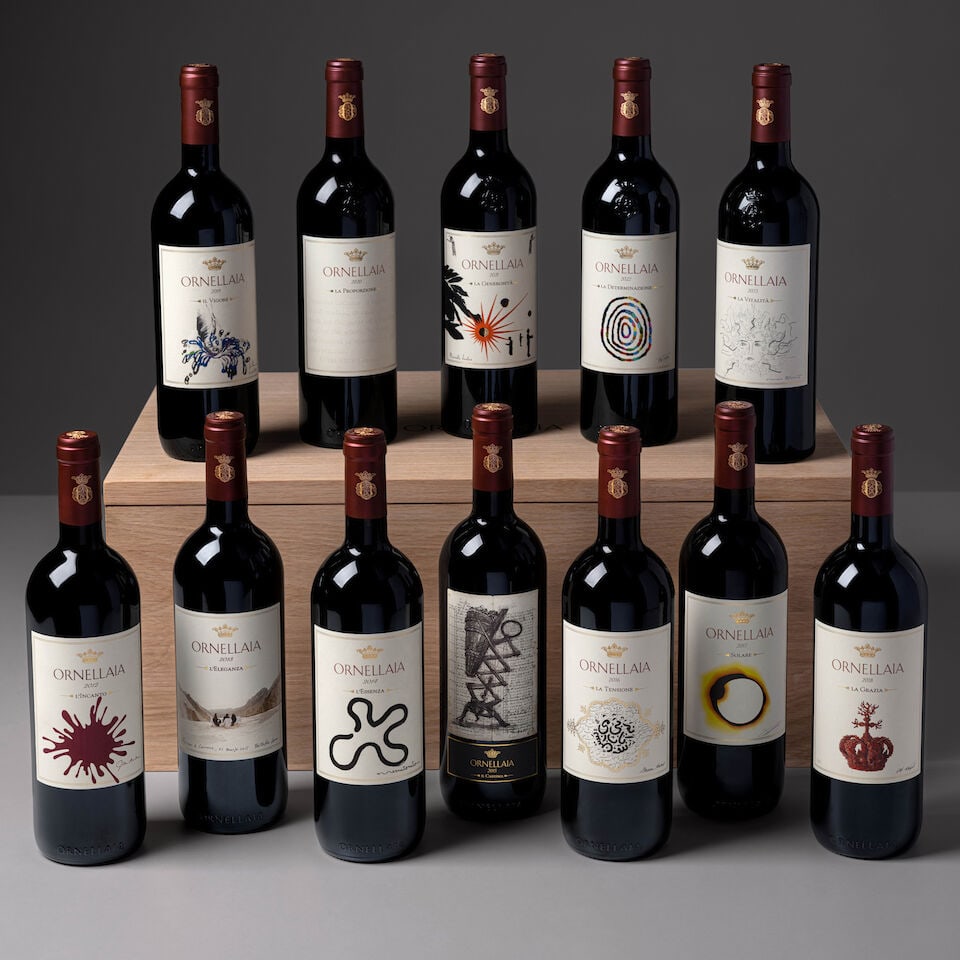 Ornellaia, Complete Vertical Collection, Vendemmia d'Artista Labels, 2012 to 2023 (12 x 750ml) &... - 5