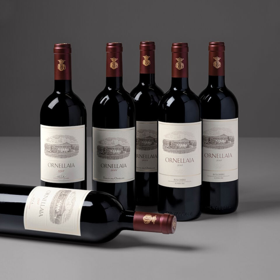Ornellaia, Vertical Collection, 1998, 2001 & 2013 (6 x 750ml) & A Private Visit for 2 Guests - 2