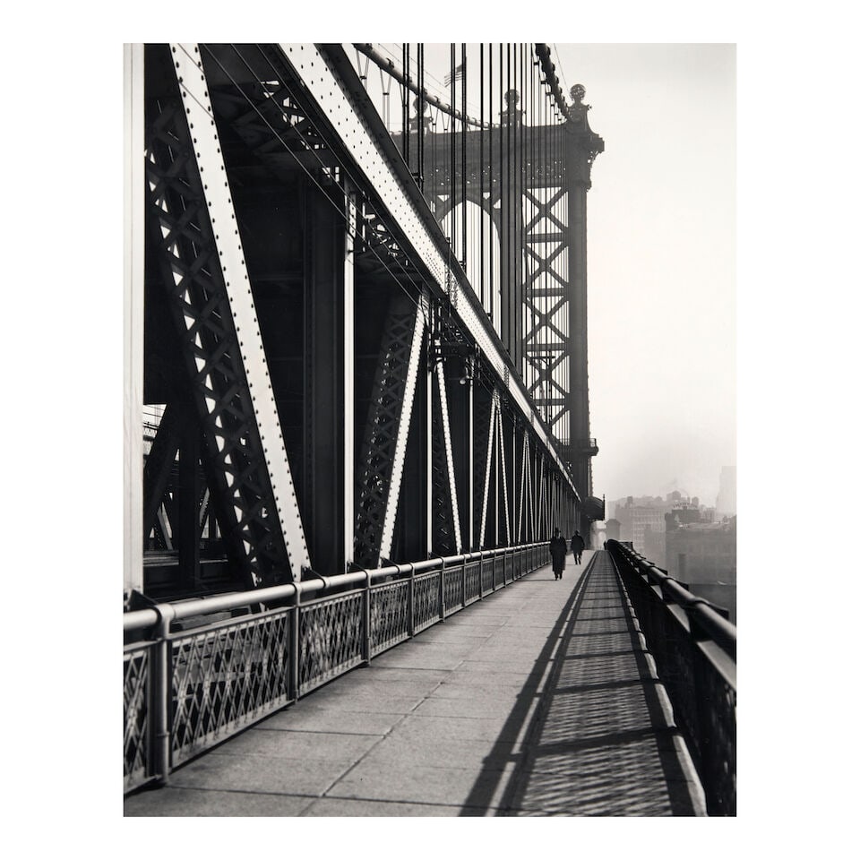 Berenice Abbott (1898-1991); Manhattan Bridge, from Berenice Abbott's New York; (1 of 5)