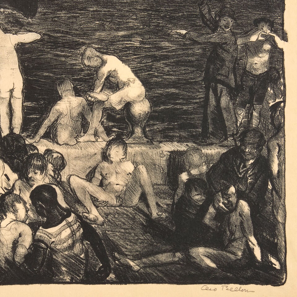 George Bellows (1882-1925); Splinter Beach; - 2