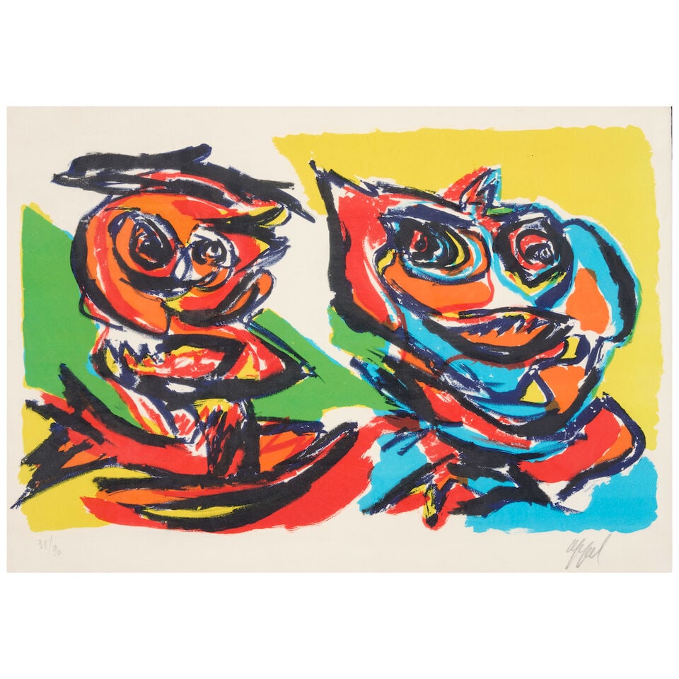 Karel Appel (1921-2006); Personnages; (1 of 4)